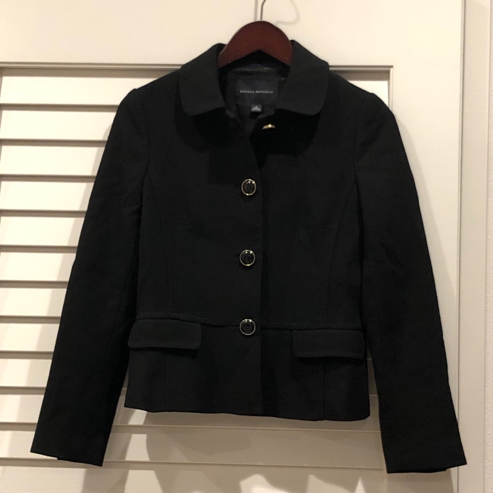 RARE Banana Republic Jacket Chanel-esque 2 XS S